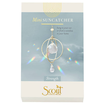 Lotus/Strength Suncatcher