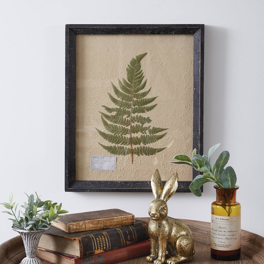 Pressed Fern Wall Decor