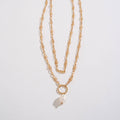 Cleo Pearl Layered Necklace