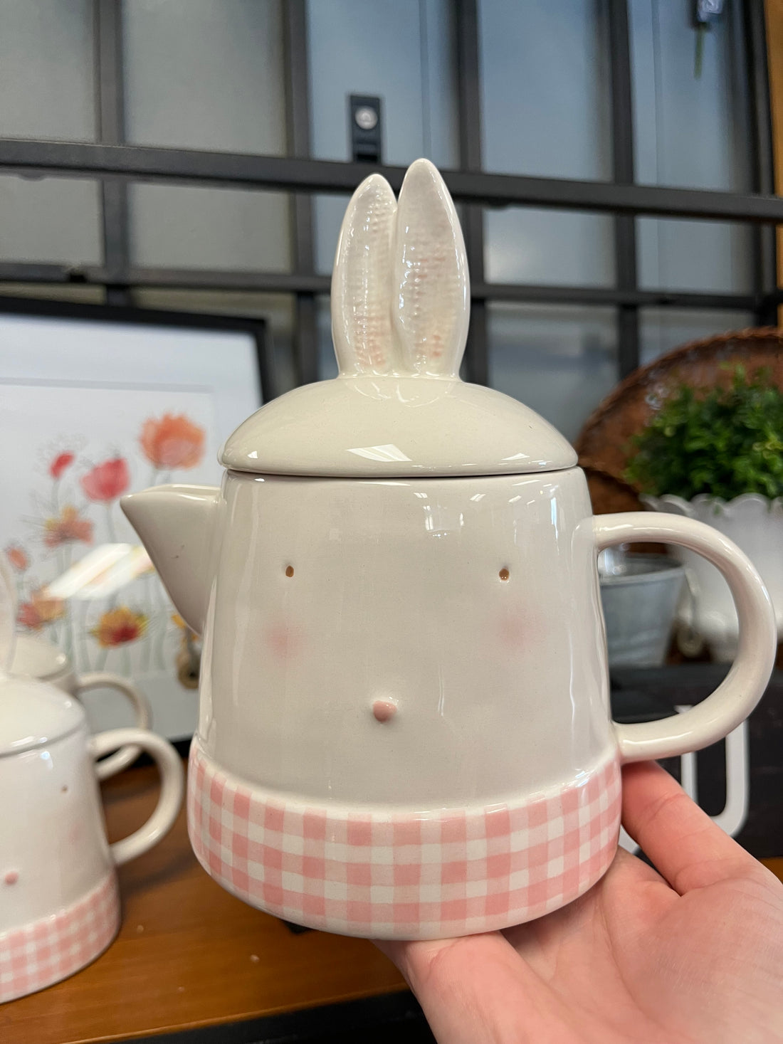 Bunny Jar With Lid