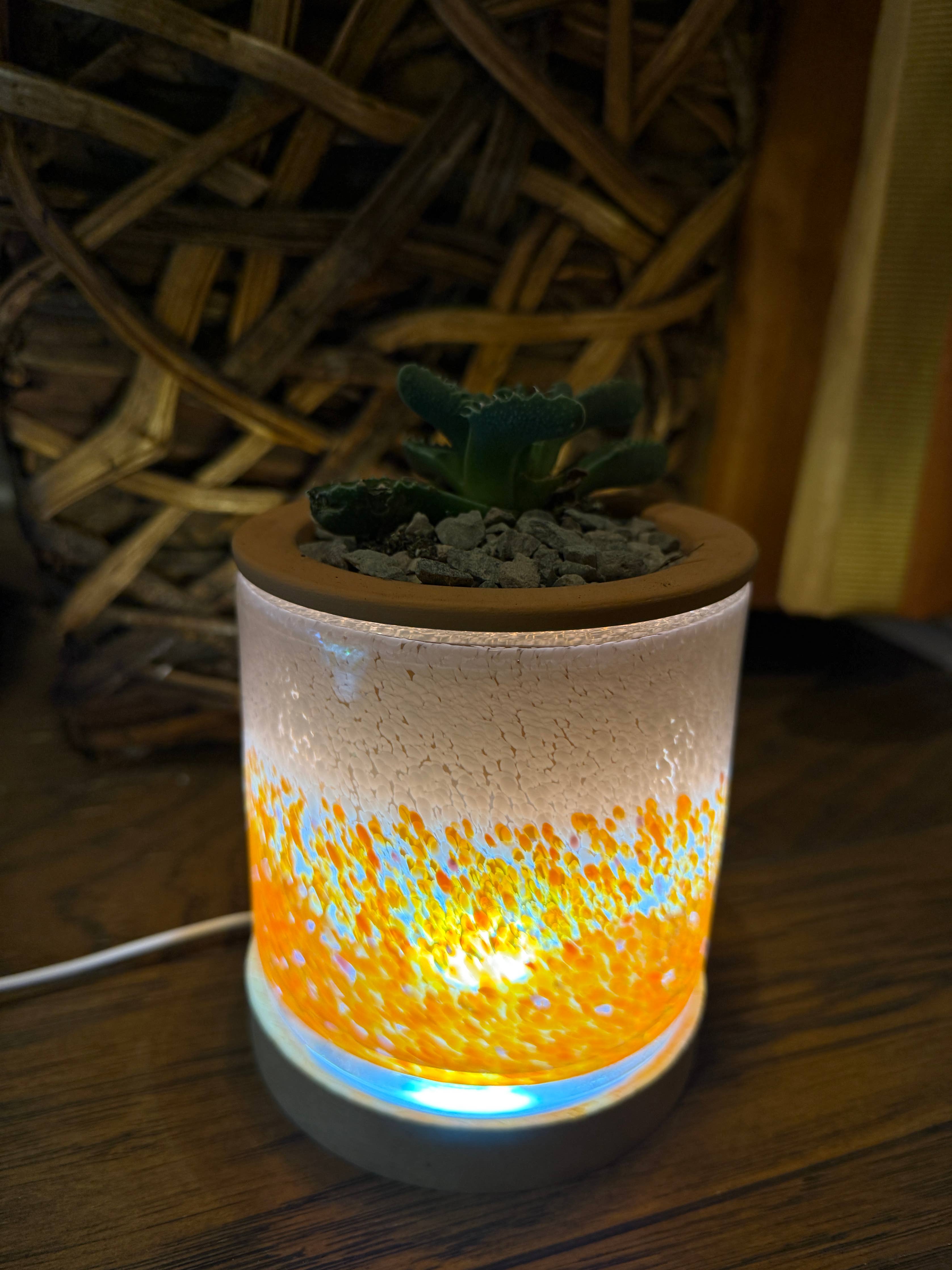 Self-Watering LED Planter