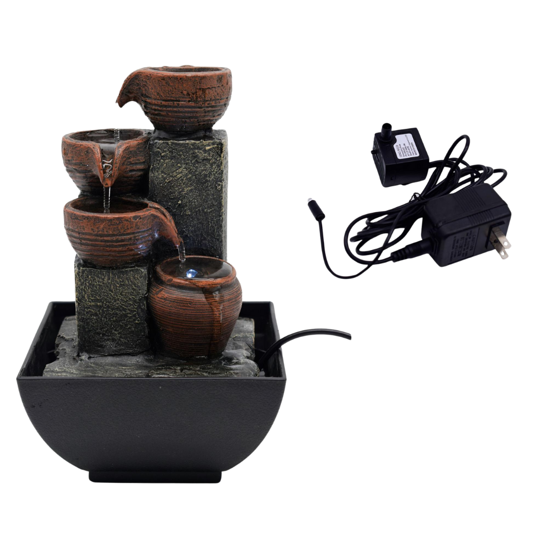 Three-Tiered Table Fountain