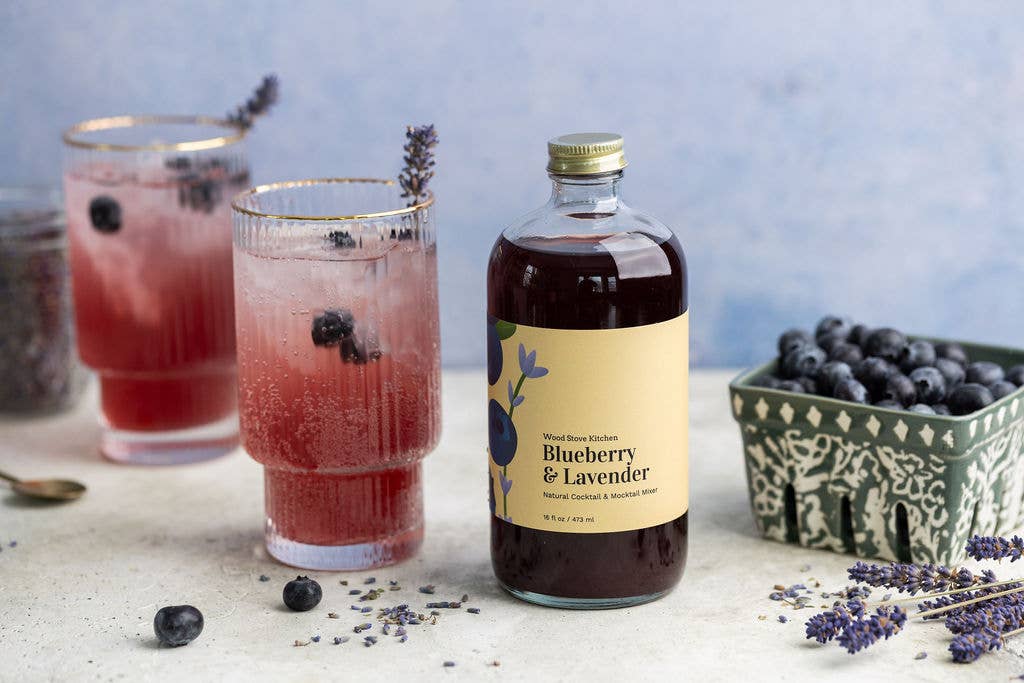 Blueberry &amp; Lavender Cocktail Mixer
