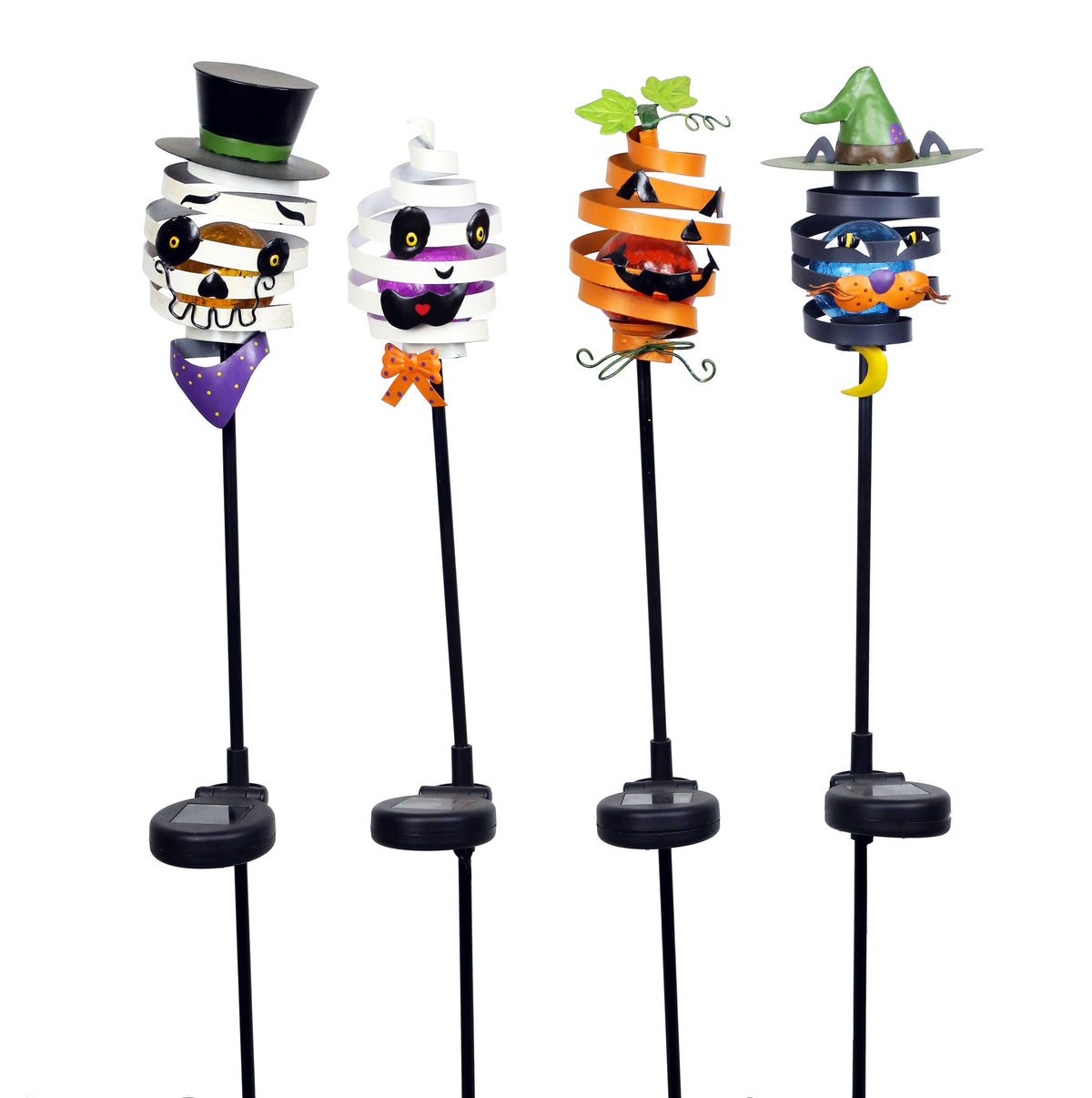 Spiral Bouncy Halloween Garden Stakes