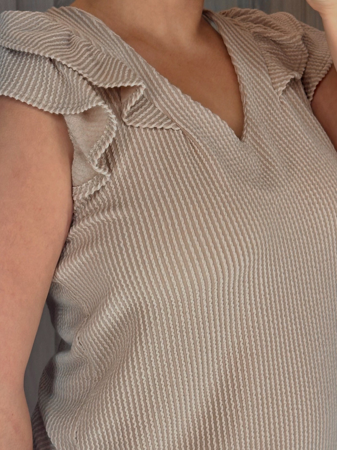 Hazel Ruffle T-Shirt