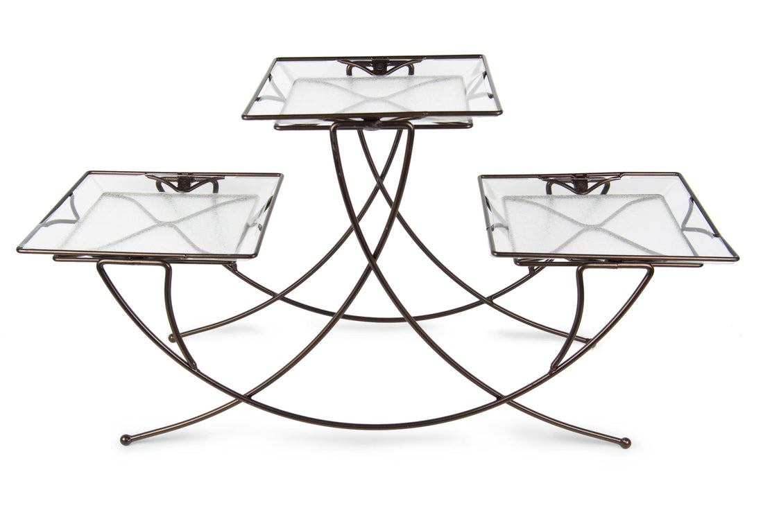 Triple Square Plant Stand