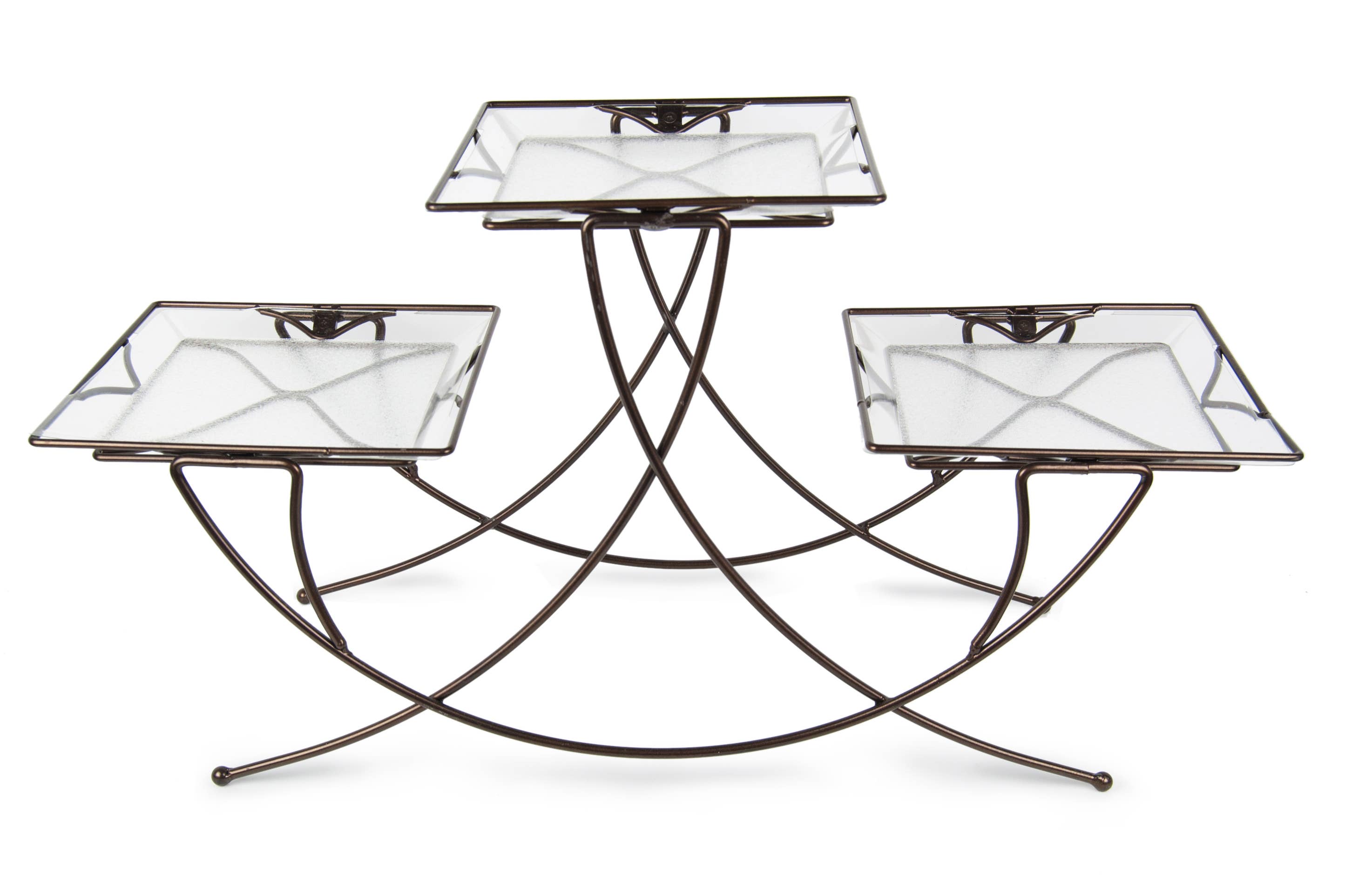 Triple Square Plant Stand