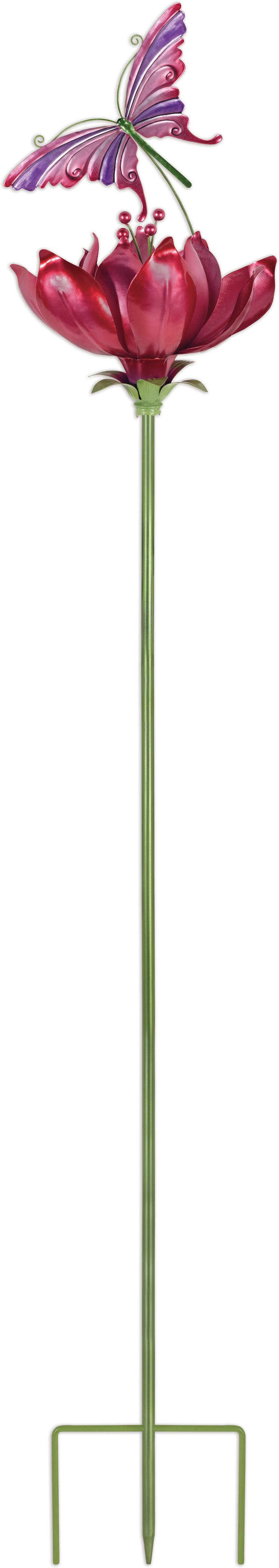 Butterfly Spinner Garden Stake