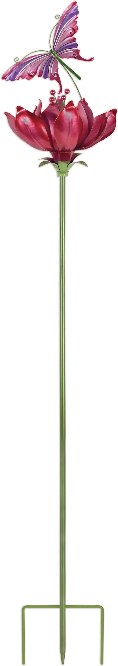 Butterfly Spinner Garden Stake