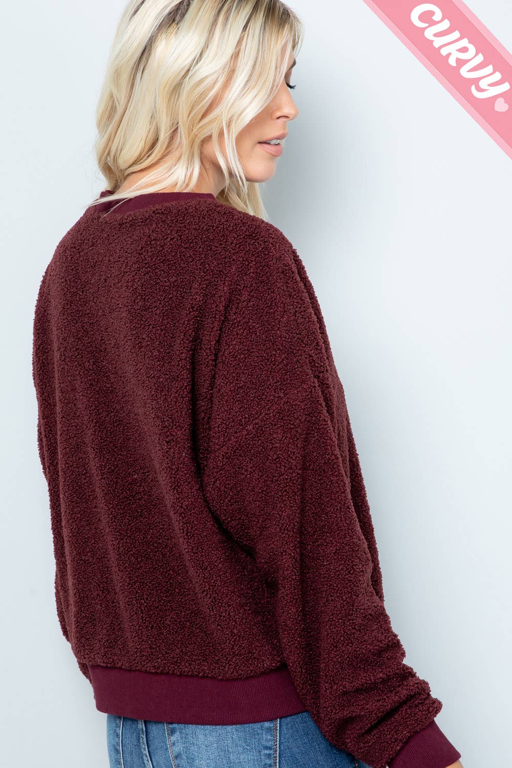PLUS SIZE YOUR FAVORITE CASUAL KNIT TOP