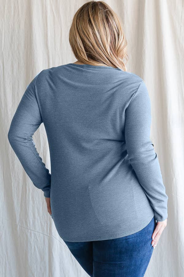 Caty Tunic Long Sleeve (Curvy)