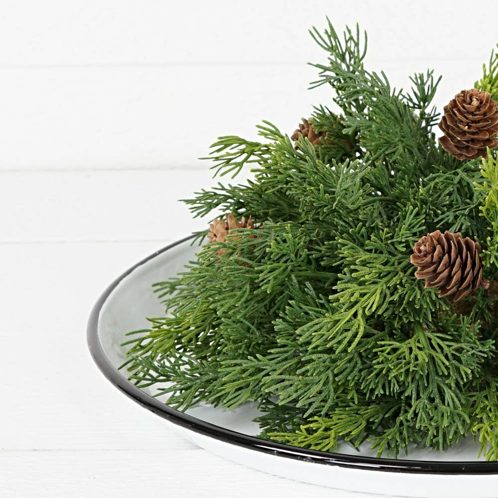 Evergreen Cypress Half Sphere
