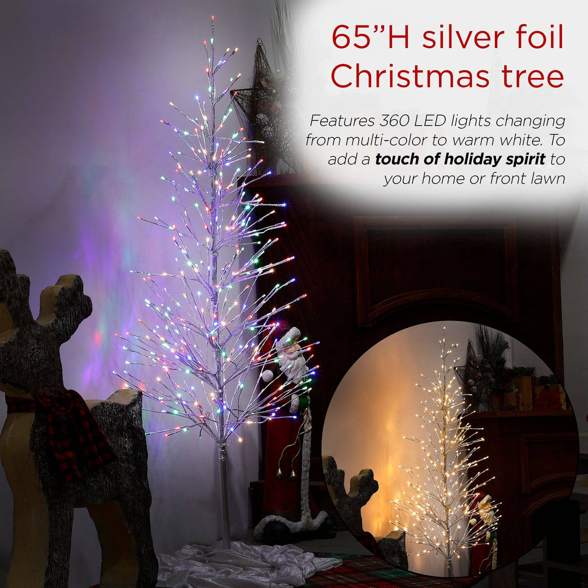 Silver Foil Tree