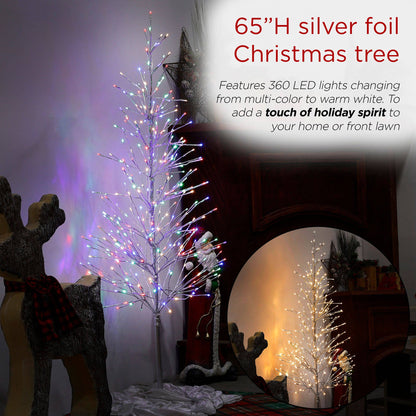 Silver Foil Tree
