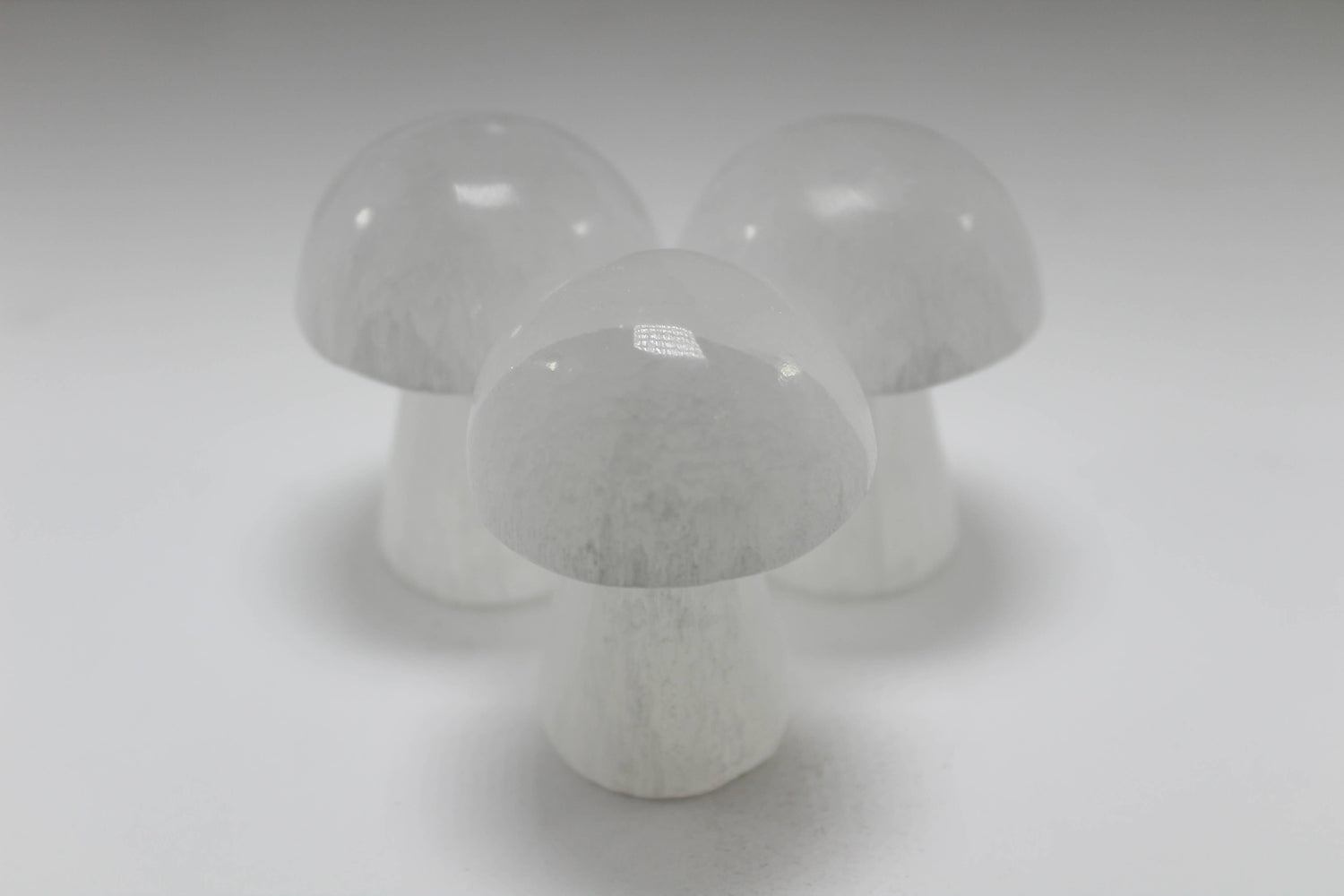 Selenite Mushroom White