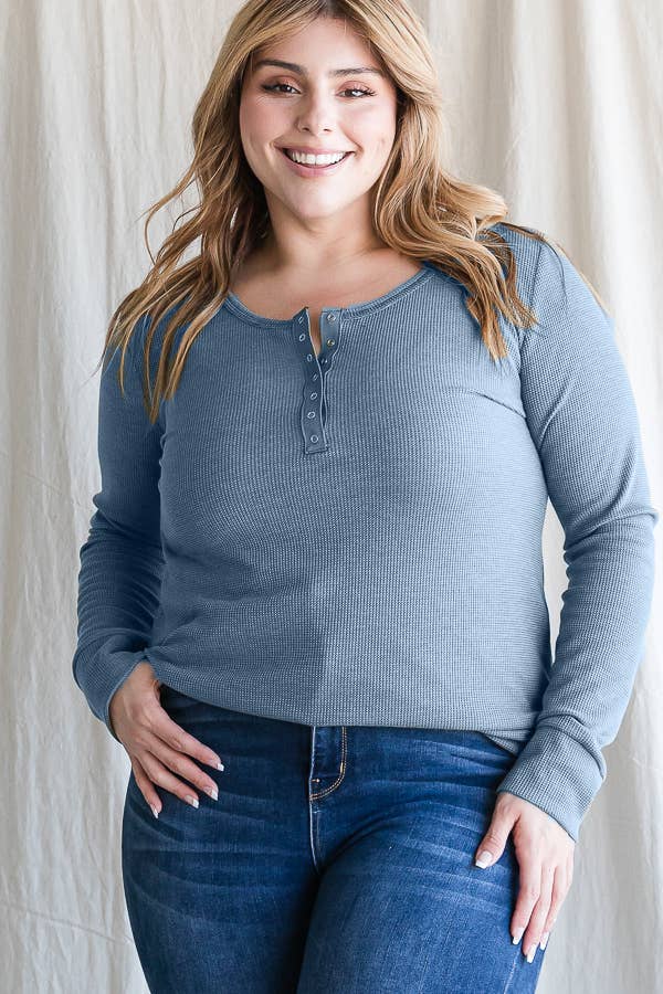 Caty Tunic Long Sleeve (Curvy)