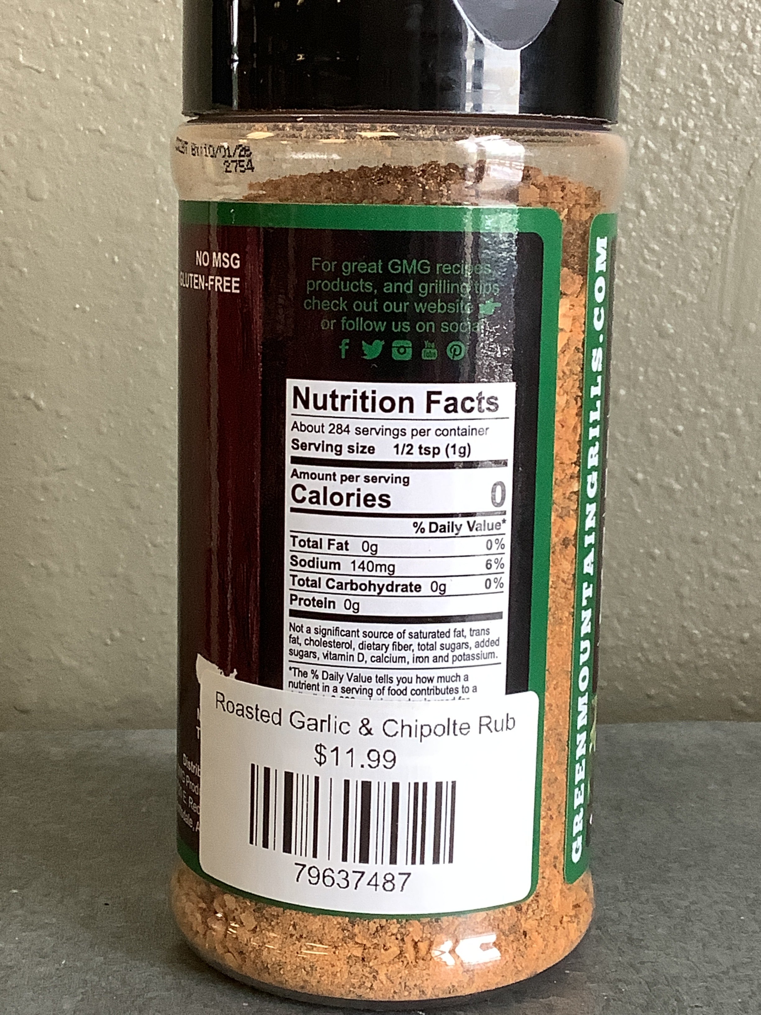 Roasted Garlic &amp; Chipolte Rub