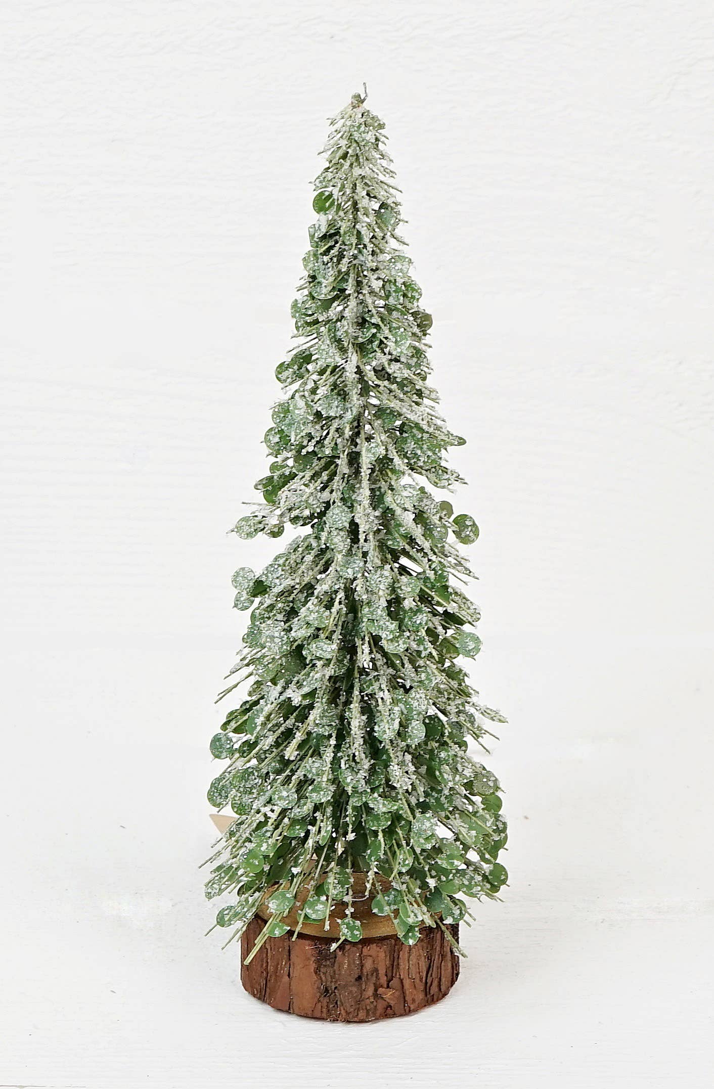 Icy Boxwood Brush Tree