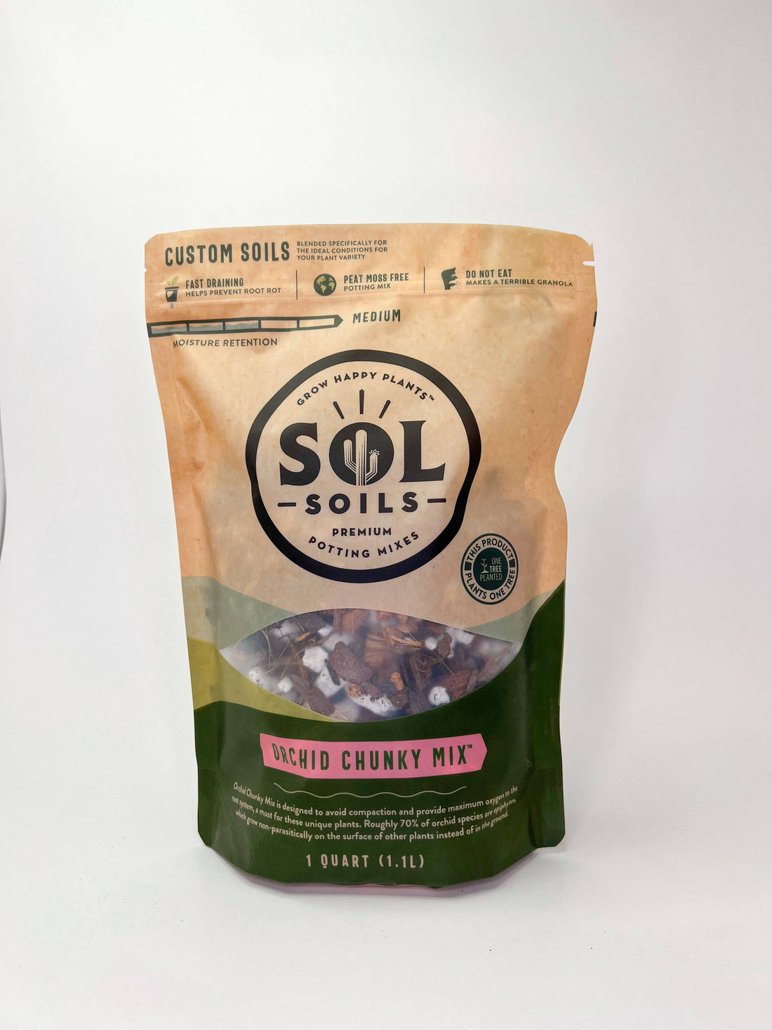 Soil (1Qt) Orchid Chunky Mix