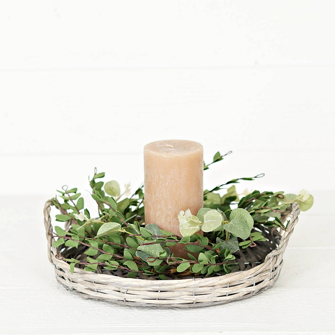 Mixed Eucalyptus Candle Ring