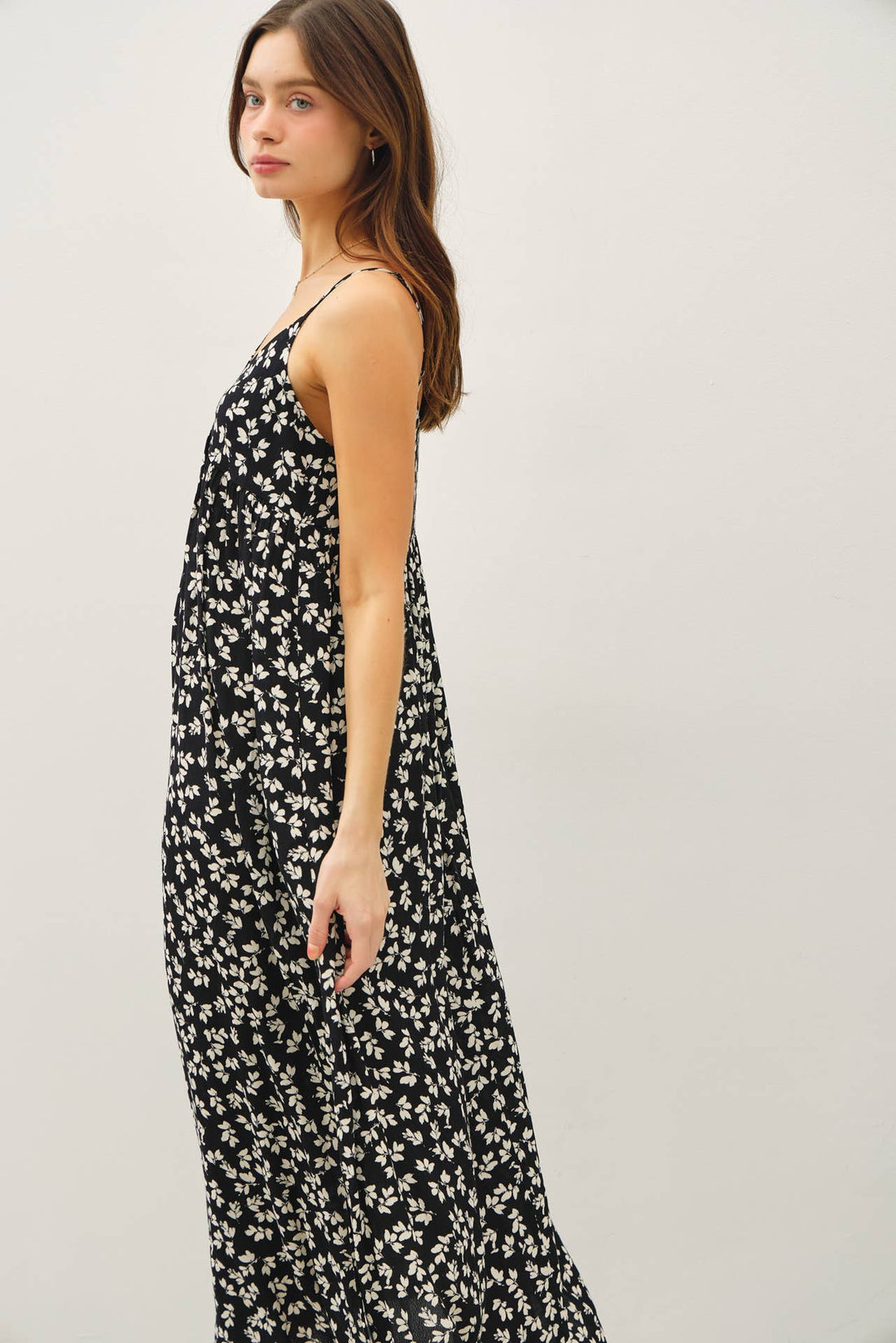 Floral Printed Maxi Dress