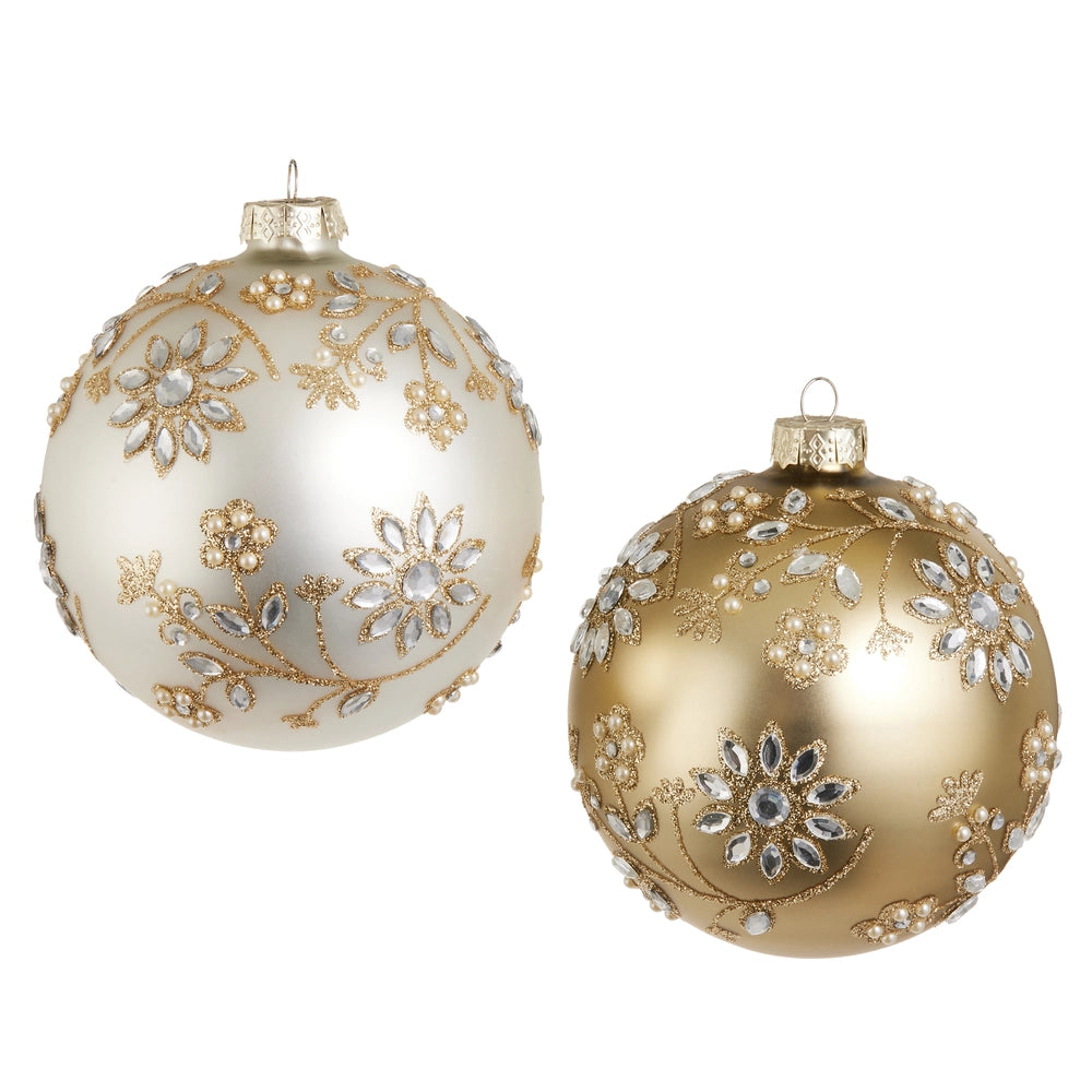 Jewel Ball Ornament