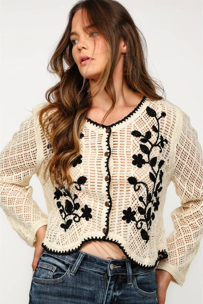 Amour Lace Cardigan