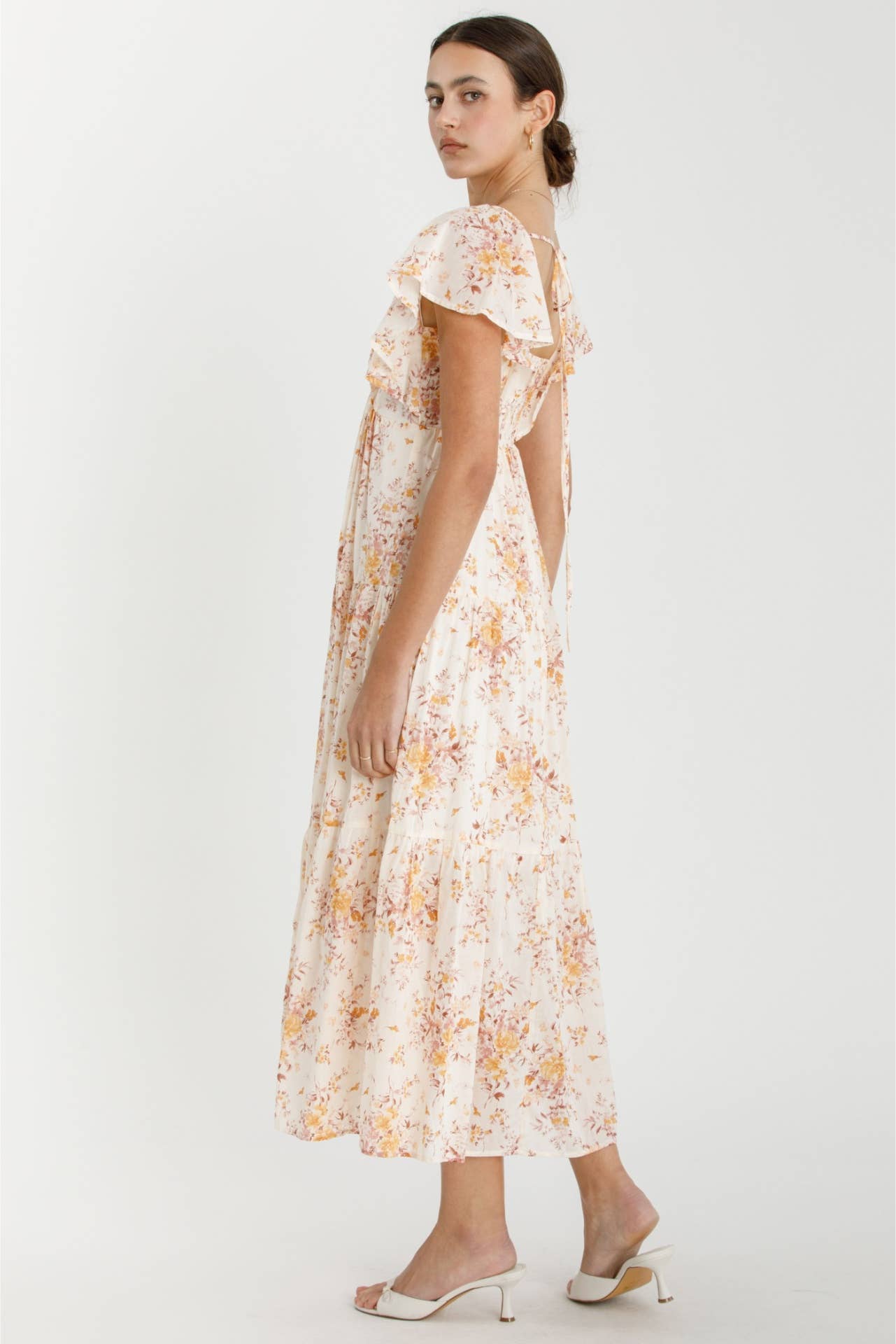 Sunset Blossom Dress