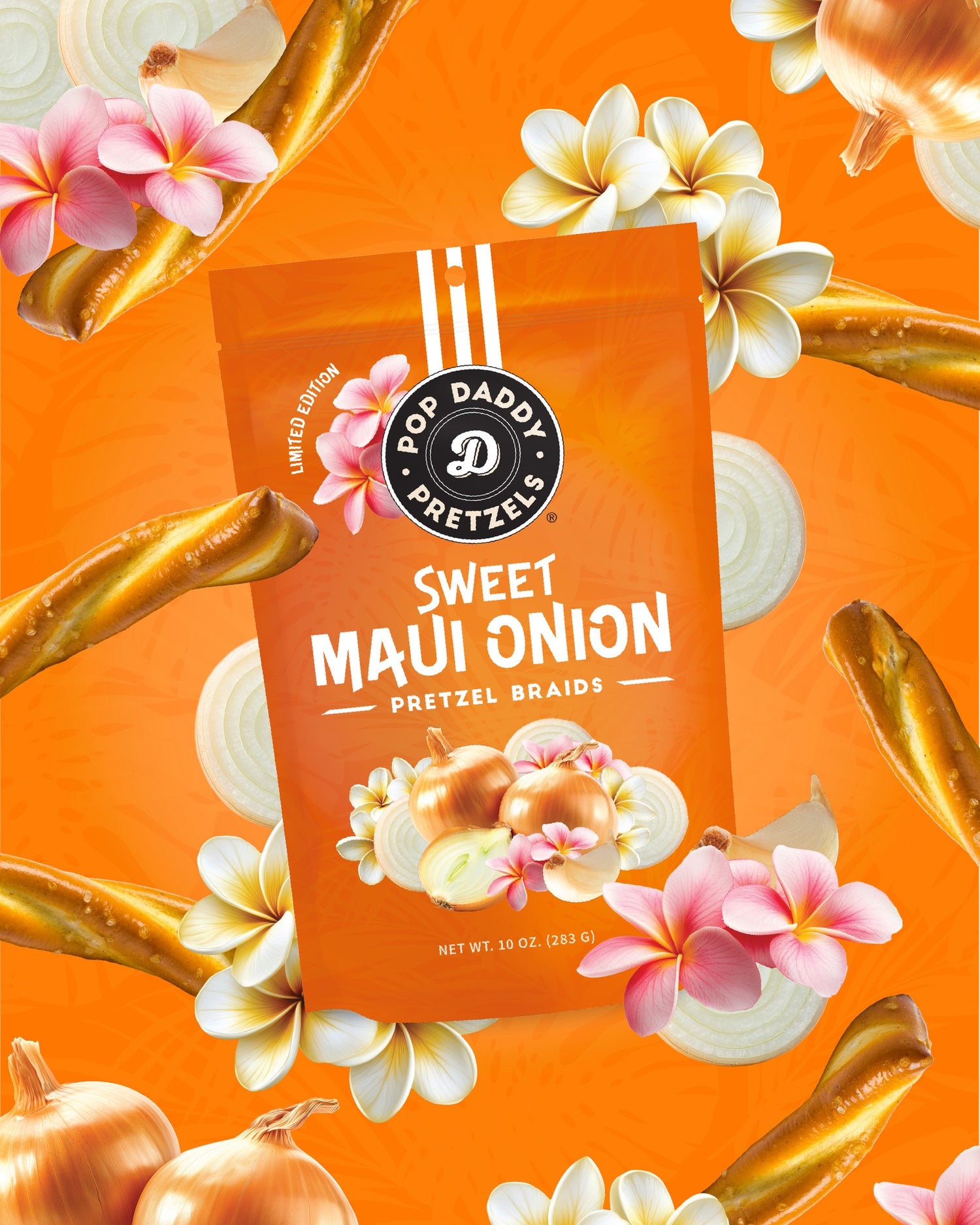 Sweet Maui Onion Pretzels