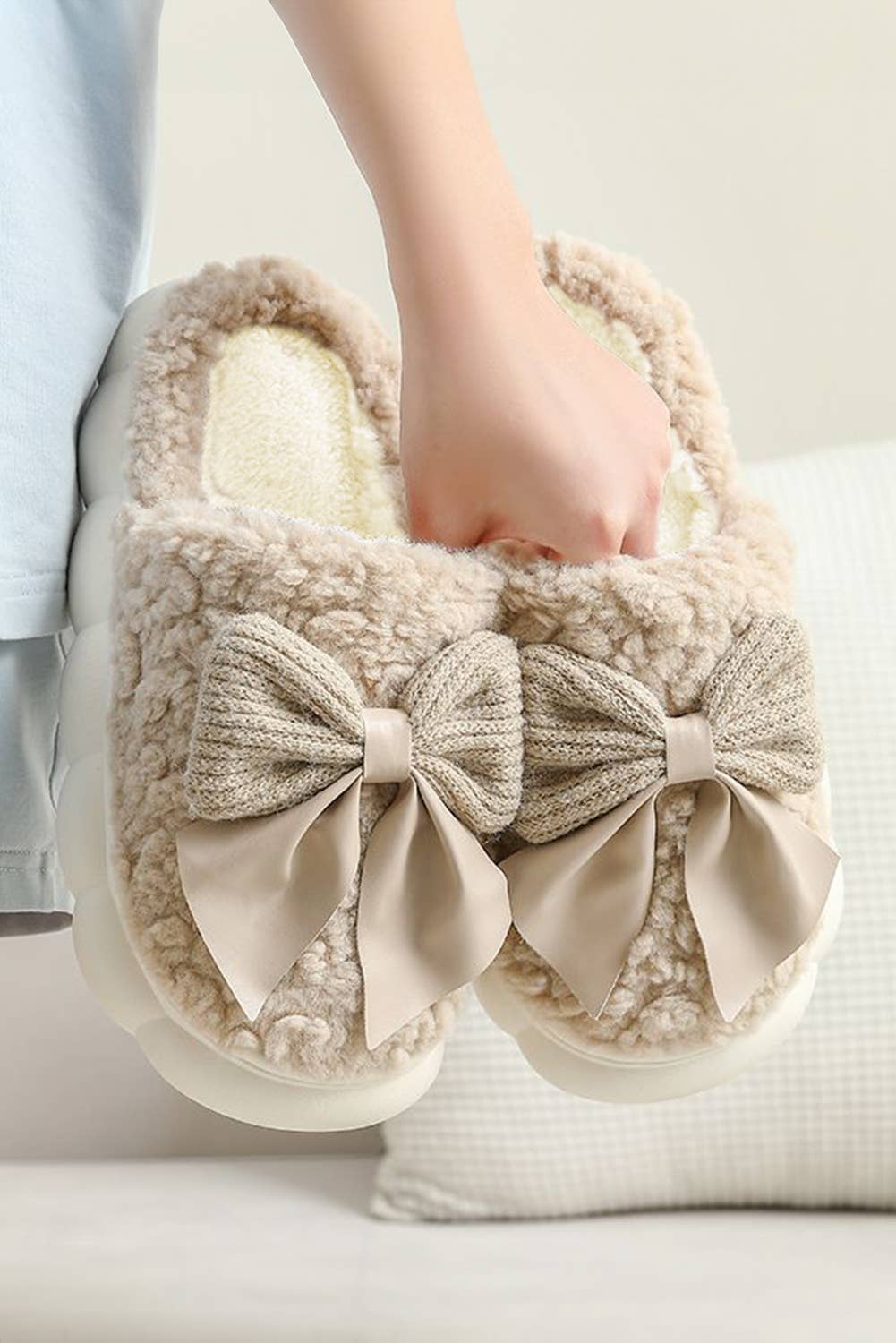 Bow Slippers