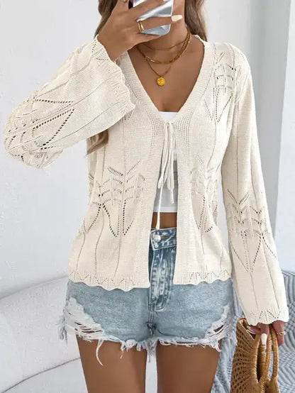 Meadow Lace Crochet Cardigan