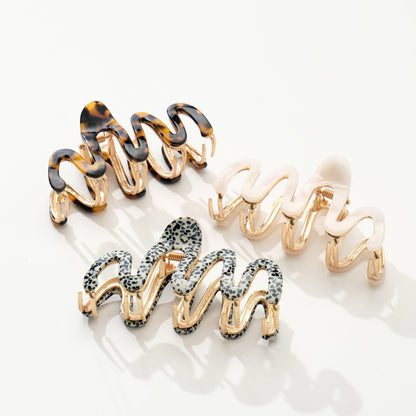 Squiggle Claw Clip