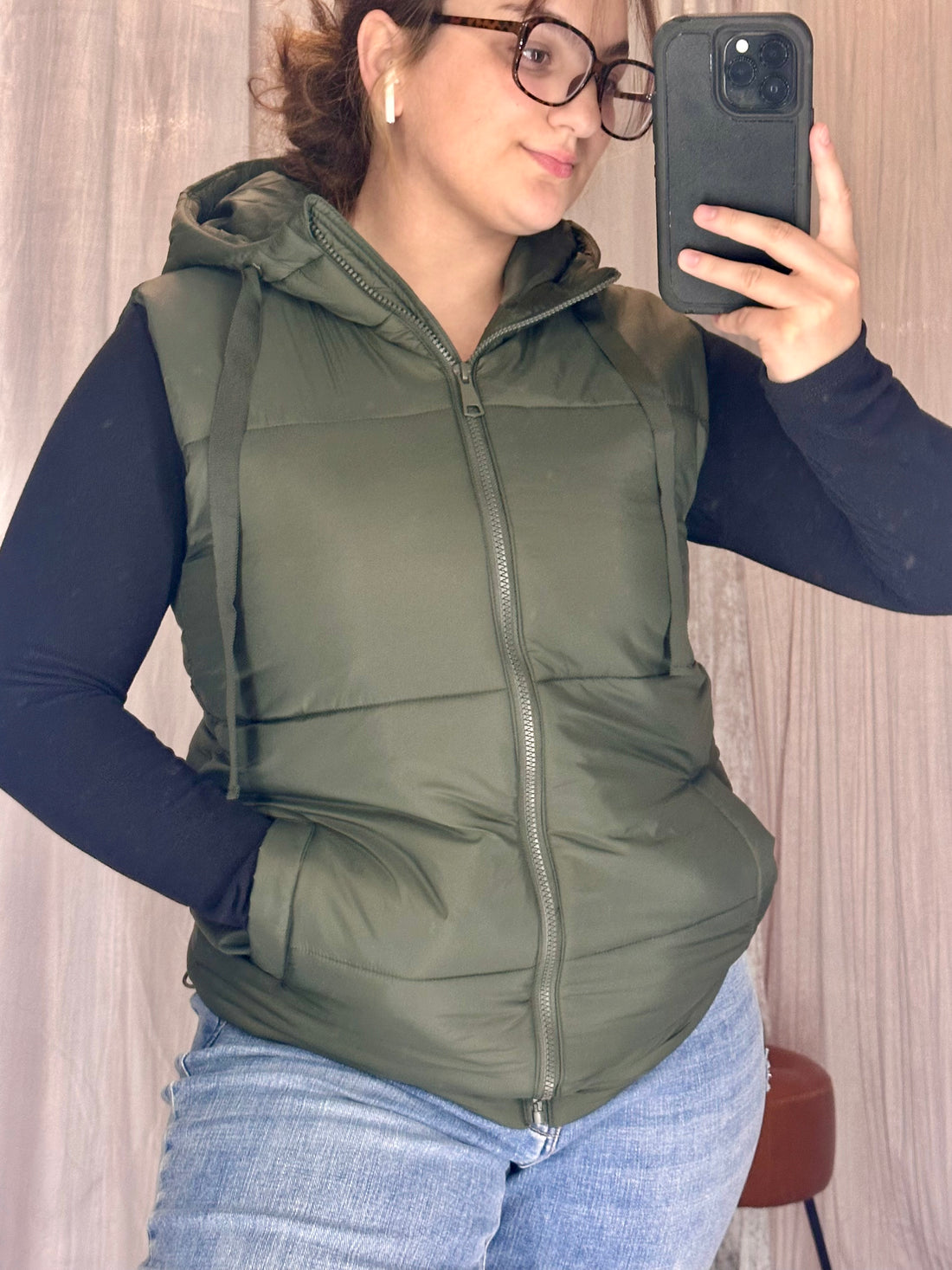 Longline Padded Vest