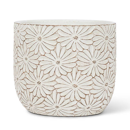 Classic Daisy Planter- Round