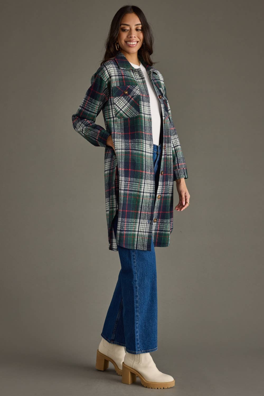 Puni Long Shacket