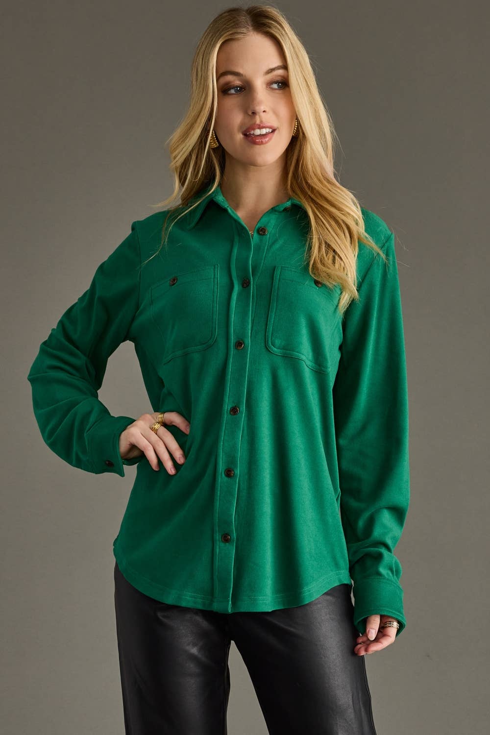 Glen Button Up