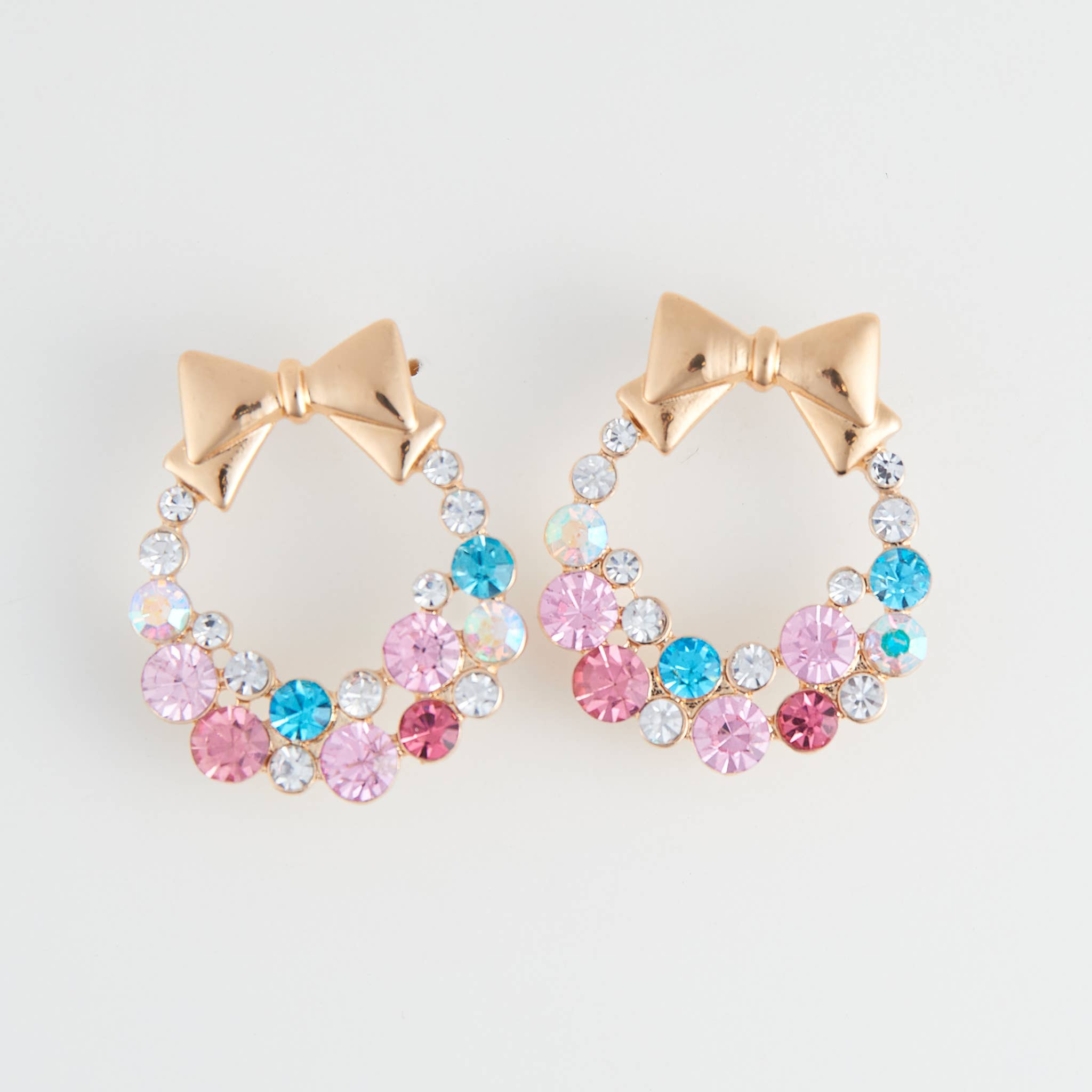 Pastel Wreath Earrings