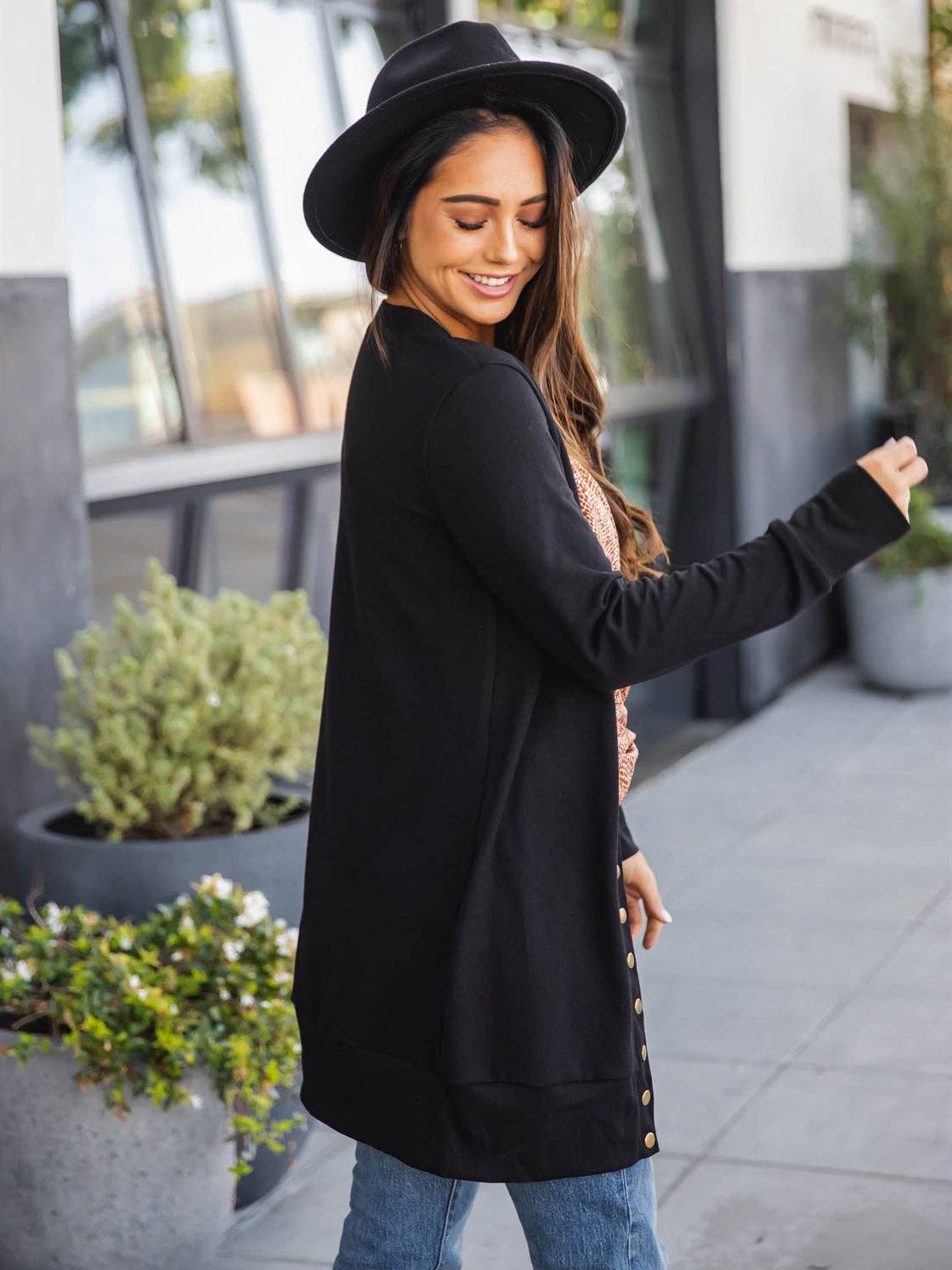 Cleo Snap Cardigan