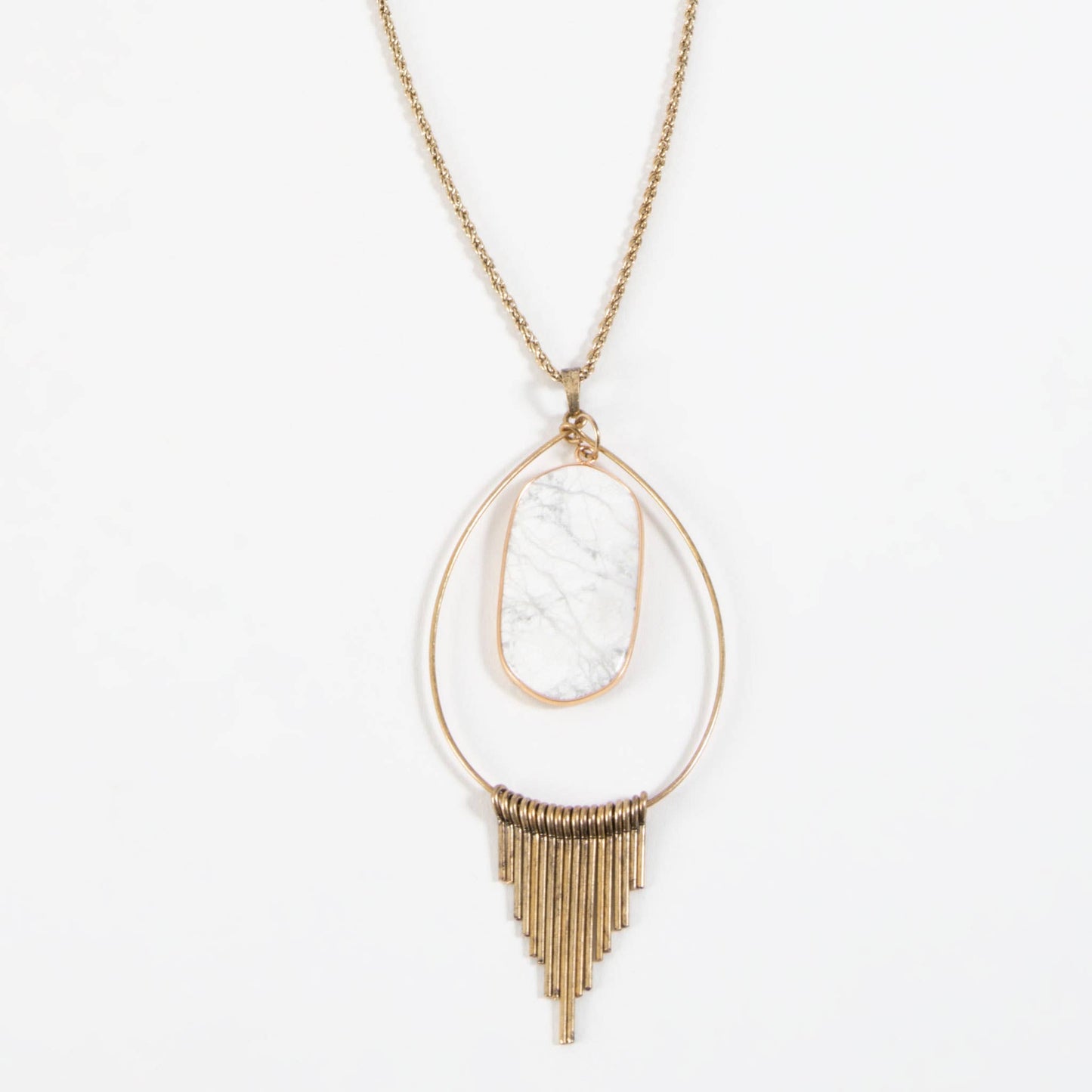 Valerie Howlite Necklace