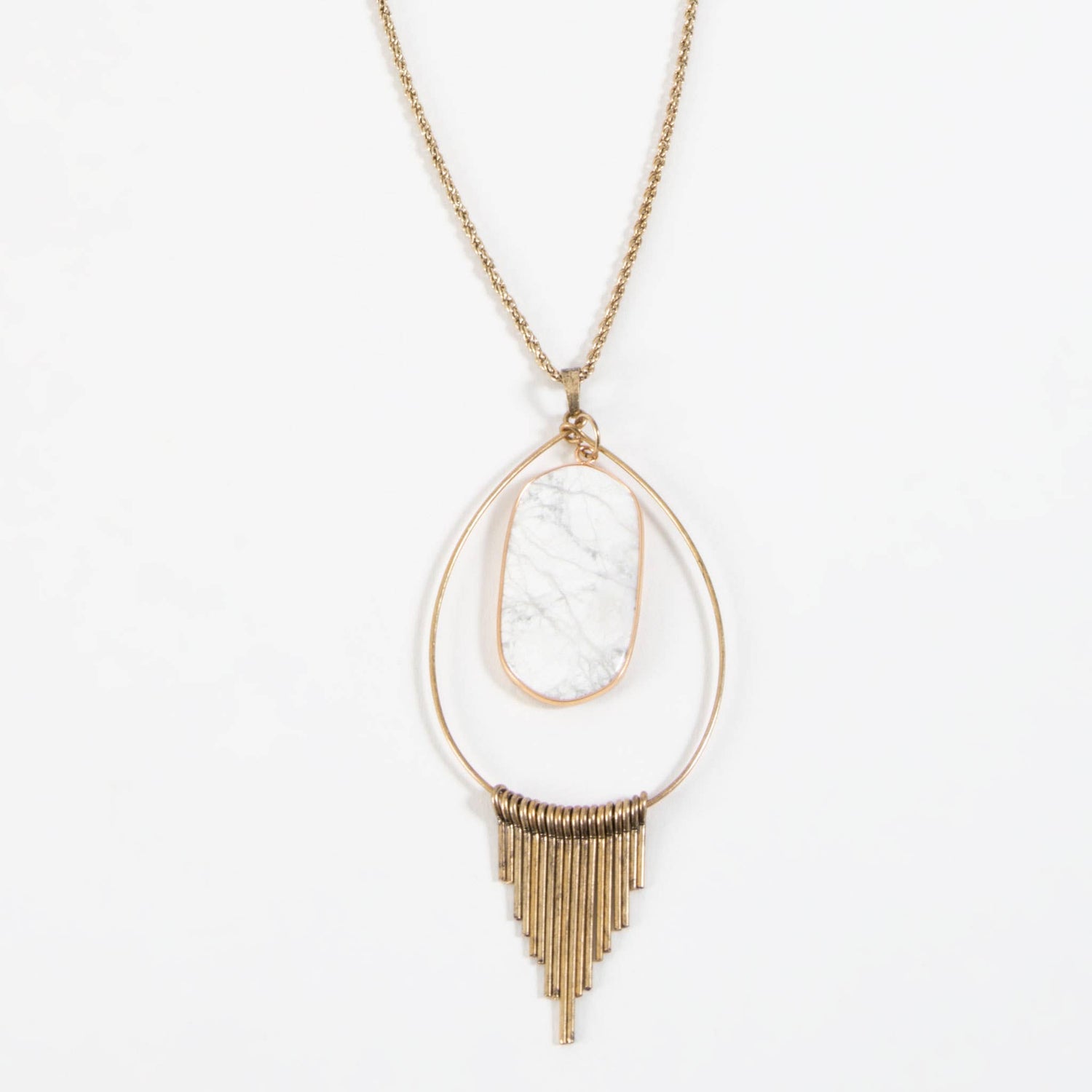 Valerie Howlite Necklace
