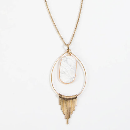 Valerie Howlite Necklace