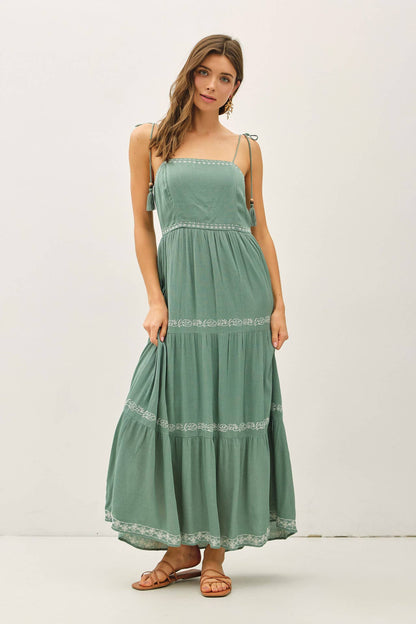 Garden Glow Maxi Dress