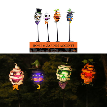 Spiral Bouncy Halloween Garden Stakes