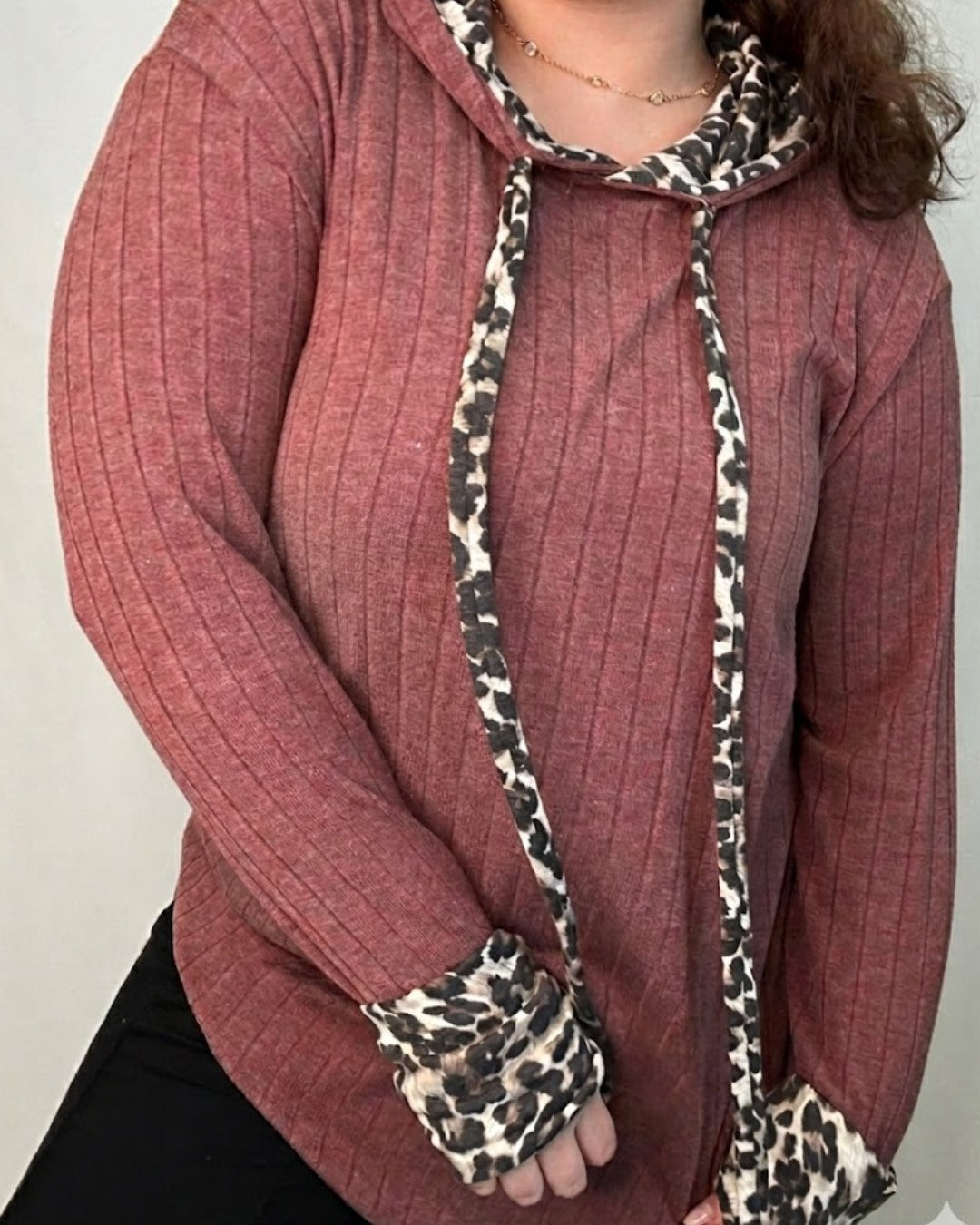 Easy Edge Hooded Long Sleeve (Curvy)