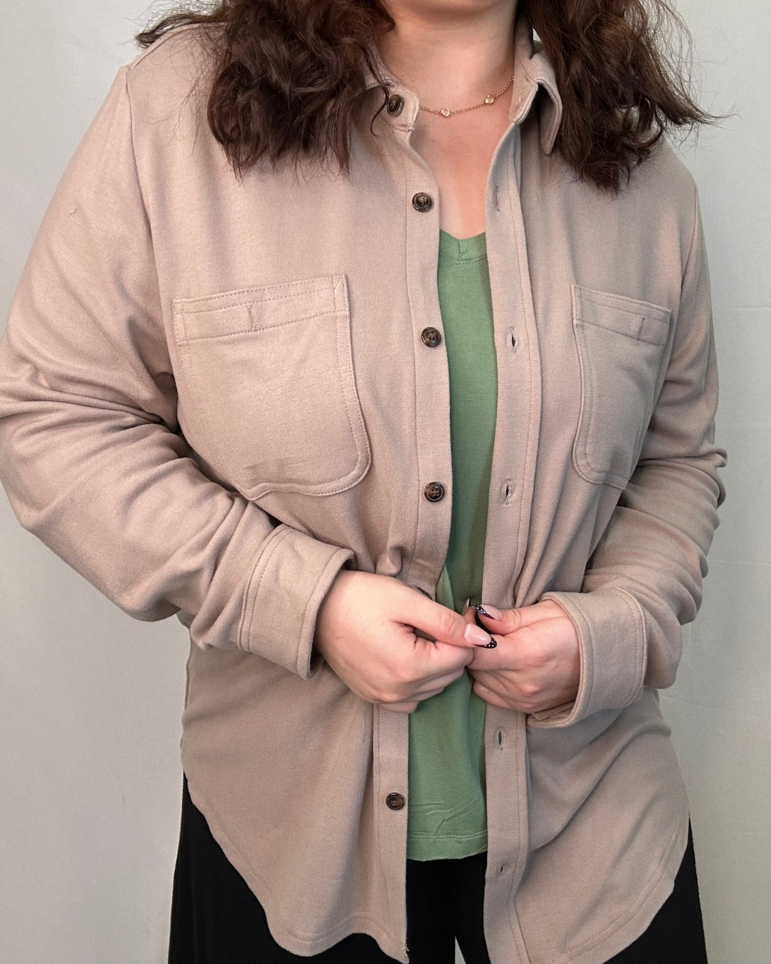 Kaitlyn Button Up