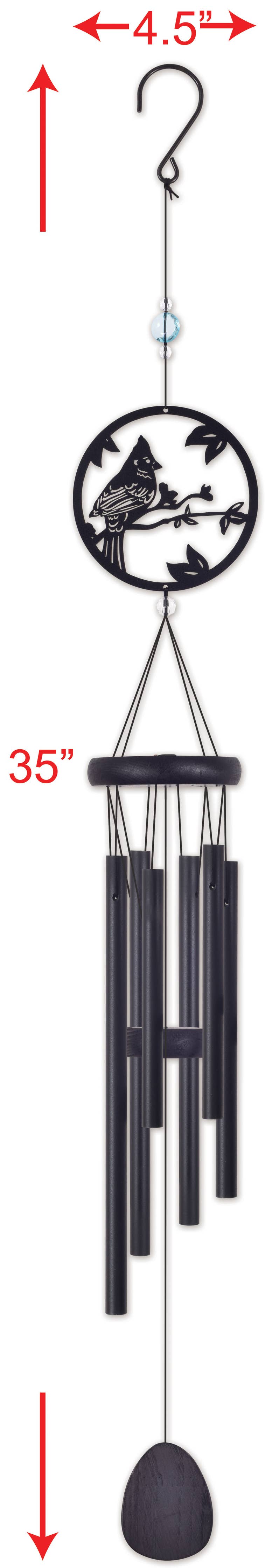Cardinal Wind Chime
