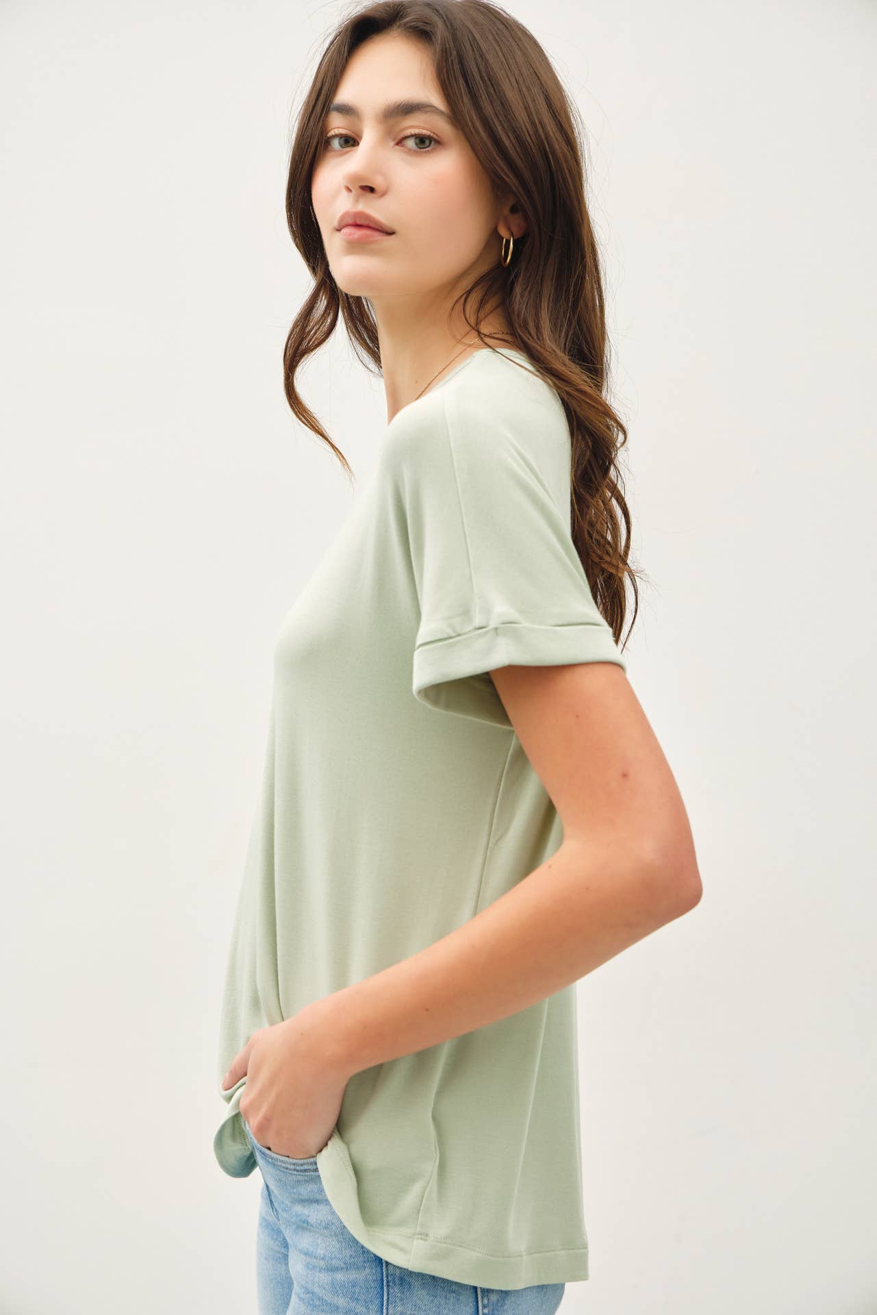 Flowy Basic T-Shirt