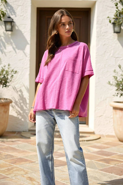 Slub Knit Top