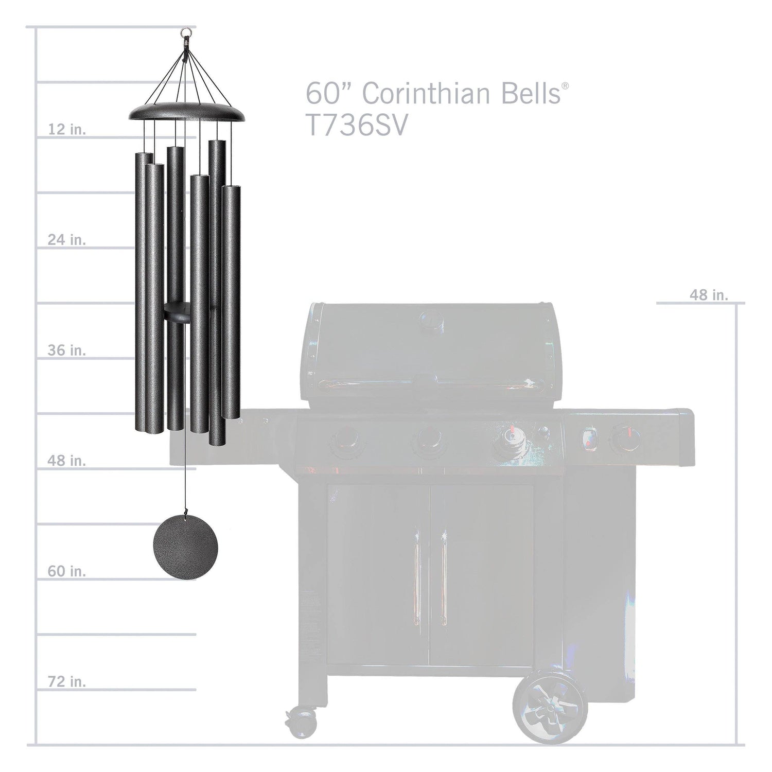 Corinthian Bells® 60-inch Windchime