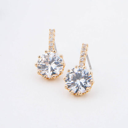 Pave Bar Earrings